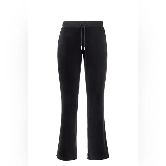 NWT Juicy Couture MIXED CRYSTALS VELOUR TRACK PANTS S J4 - Picture 6 of 8